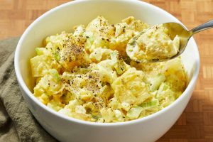 potato and mihi salad